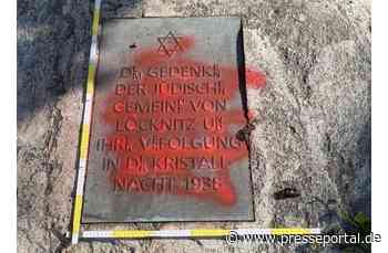 POL-NB: Sachbeschädigung am jüdischen Gedenkstein in Löcknitz (Ergänzung)