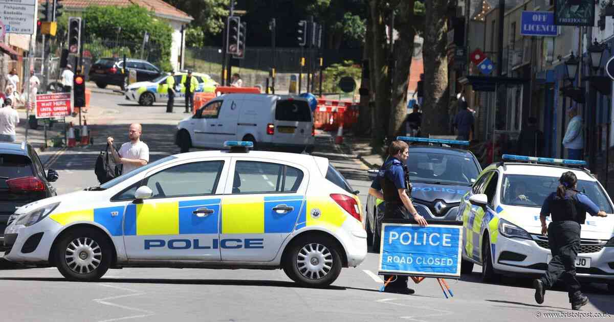 Main Bristol road closed with long delays and police at the scene - live updates