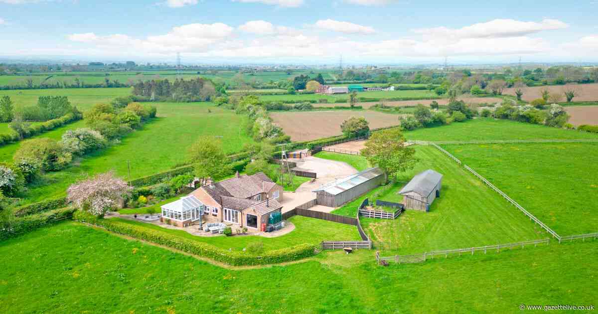 Inside refurbished £950,000 property with 13 acres of land, seven stables and 'breath-taking' views