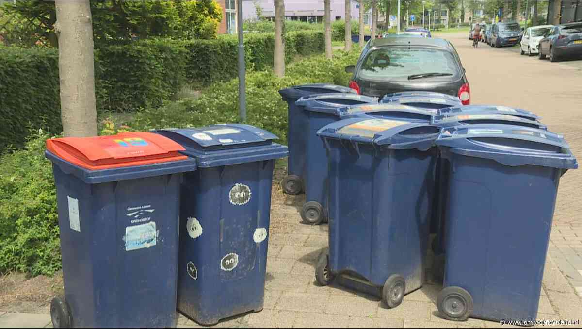Almere - Van vier naar drie containers, Almeerders hoeven plastic niet meer te scheiden