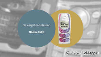 De vergeten telefoon: Nokia 2300