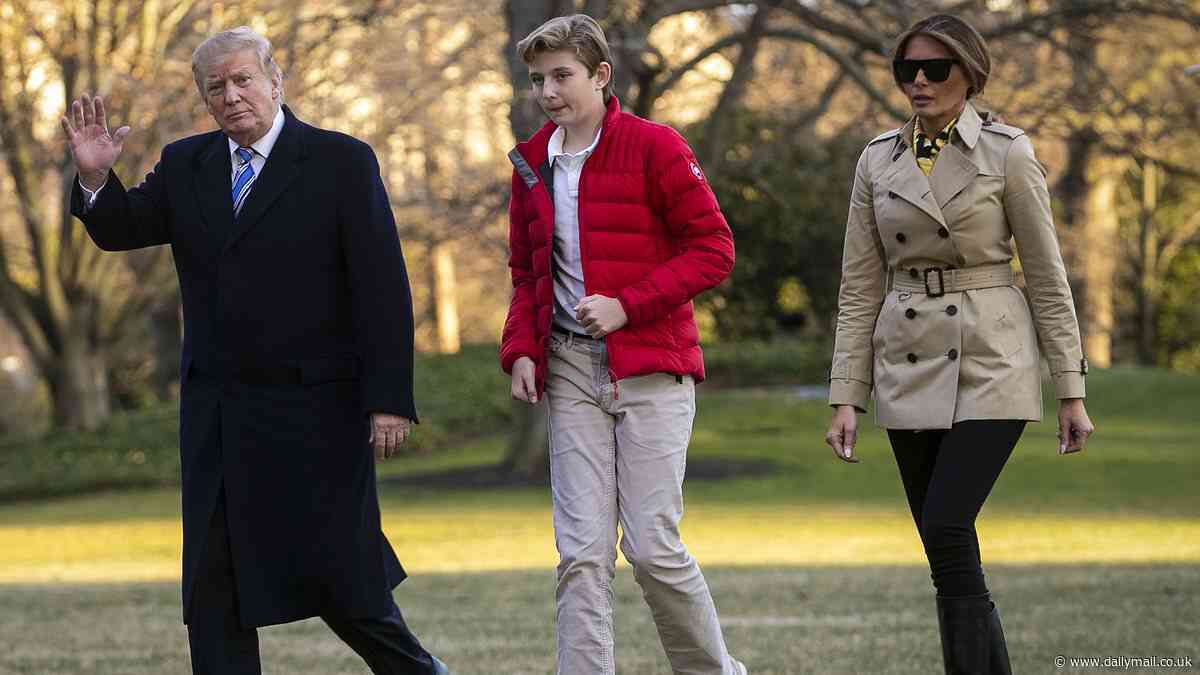 Trump breaks his silence on how Melania and Barron are coping since hush money trial guilty verdict - and responds to fears he could face jail or house arrest