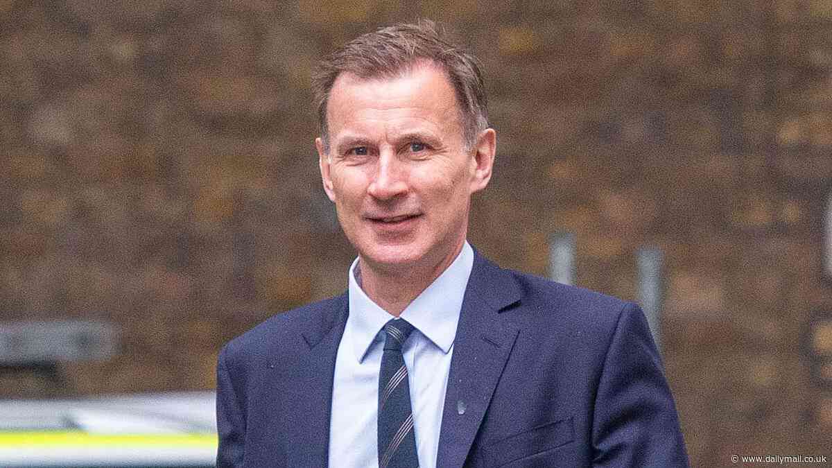 Jeremy Hunt guarantees Tories WON'T raid pensions as he warns that Labour would impose 'back-door taxes' on retirement funds