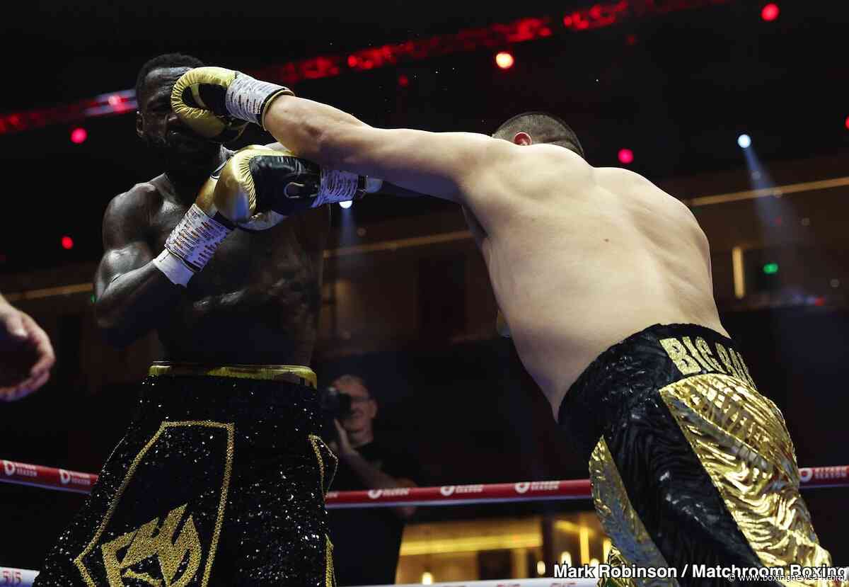 Wilder’s Technique Betrays Him in Knockout Loss to Zhang