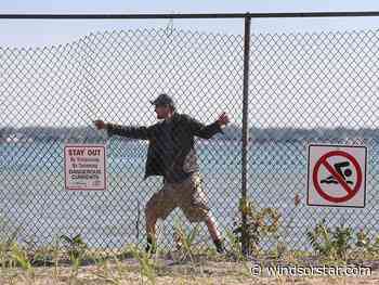 New more-secure fence installed at Sandpoint Beach