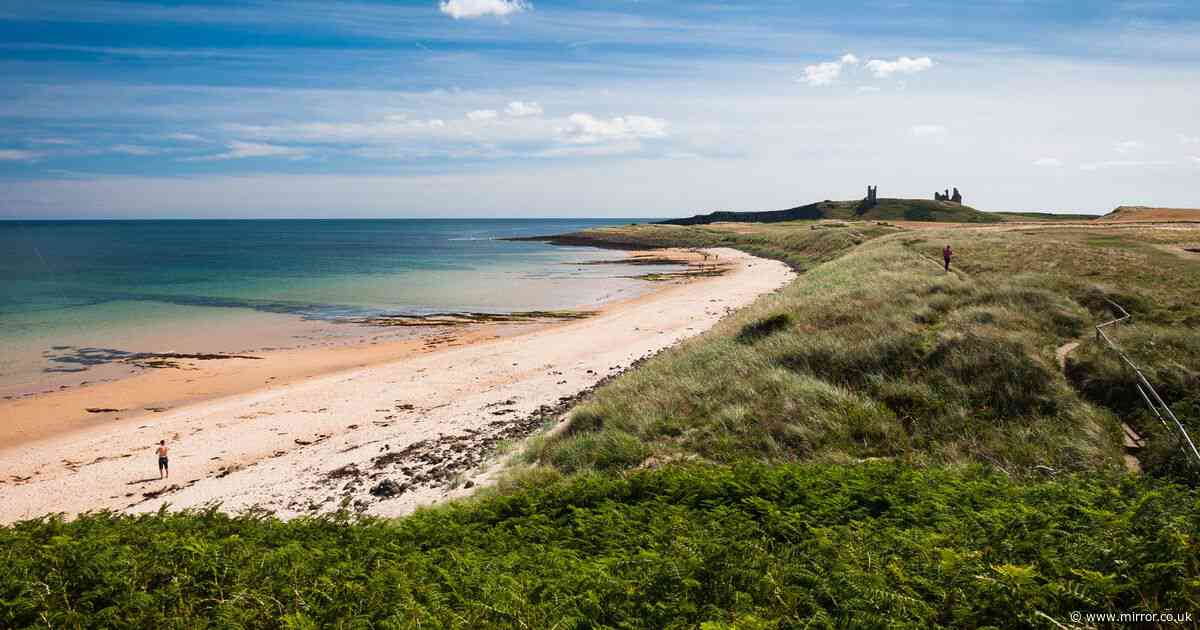 Secret beach hidden in British hotspot has white sands and crystal clear sea