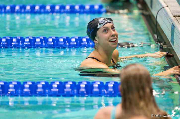 Gretchen Walsh Goes 53.84 100 Free In Prelims, Douglass (2:12.42) A. Walsh (2:13.74) Do 200 IM