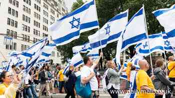 Parade for Israel in NYC braces for pro-Hamas protests as thousands of Jewish New Yorkers take to the streets led by families of Oct 7 hostages