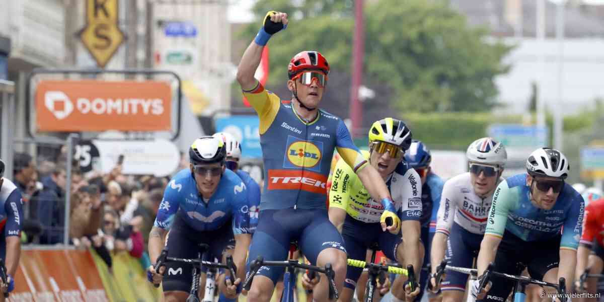 Mads Pedersen wint openingsrit Critérium du Dauphiné voor Sam Bennett