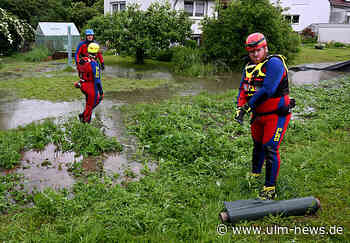 Weihung überflutet Unterdorf von Unterkirchberg