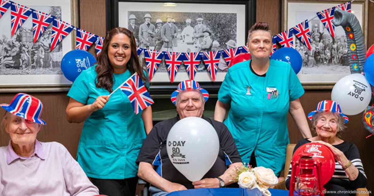 Stanley care home opens its doors to honour the 80th anniversary of D-Day