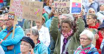 Nach rechten Parolen: Demonstranten gehen auf Sylt gegen Rechtsextremismus auf die Straße