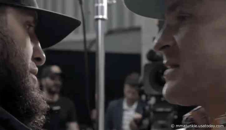 Video: Watch Islam Makhachev, Dustin Poirier's backstage conversation after UFC 302