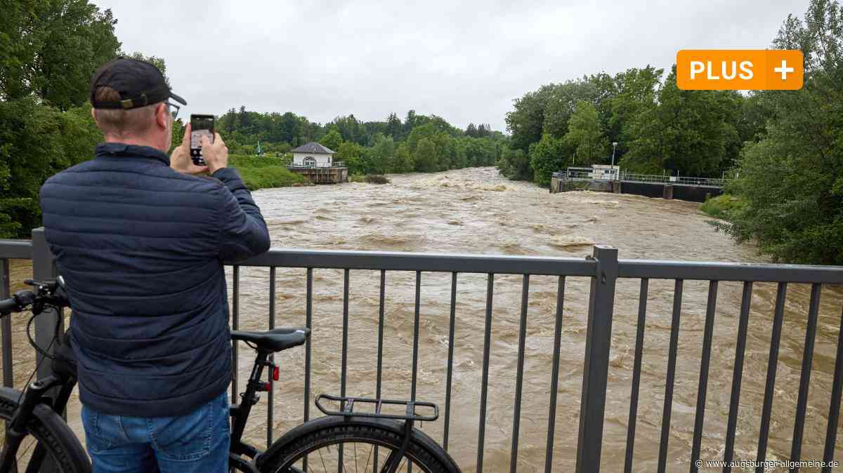 Jahrhundertflut in Schwaben: Augsburg ist glimpflich davongekommen