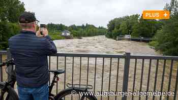 Jahrhundertflut in Schwaben: Augsburg ist glimpflich davongekommen