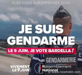 Elections européennes: le patron de la gendarmerie nationale dénonce une affiche du RN