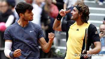 Alcaraz y Tsitsipas vencieron para citarse en los cuartos de final de Roland Garros