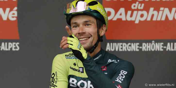 Primoz Roglic wil in Critérium du Dauphiné vooral ritme krijgen: “Nog niet veel met hun gekoerst”