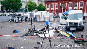 Polizist nach Messerattacke in Mannheim gestorben