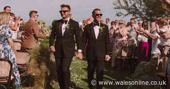 Scott Mills ties the knot with Sam Vaughan in a star-studded ceremony