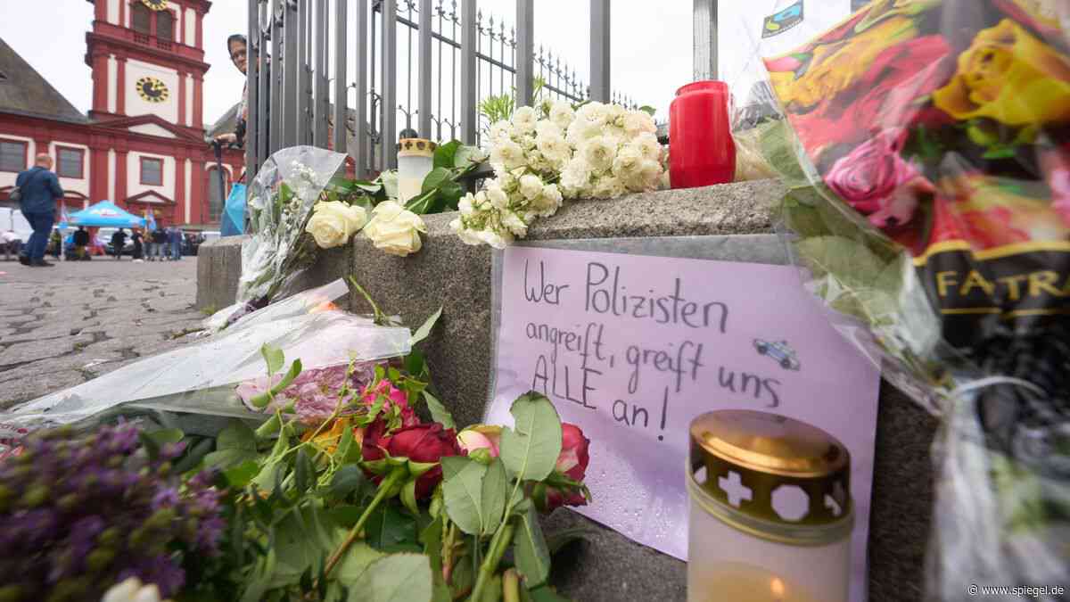 Mannheim: Polizist stirbt nach Messerangriff auf Marktplatz