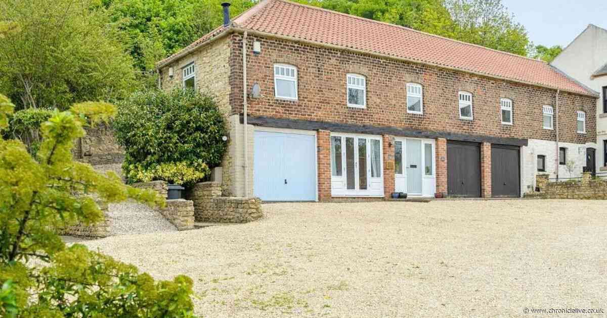 Rare opportunity to buy County Durham barn conversion that blends rustic and modern living