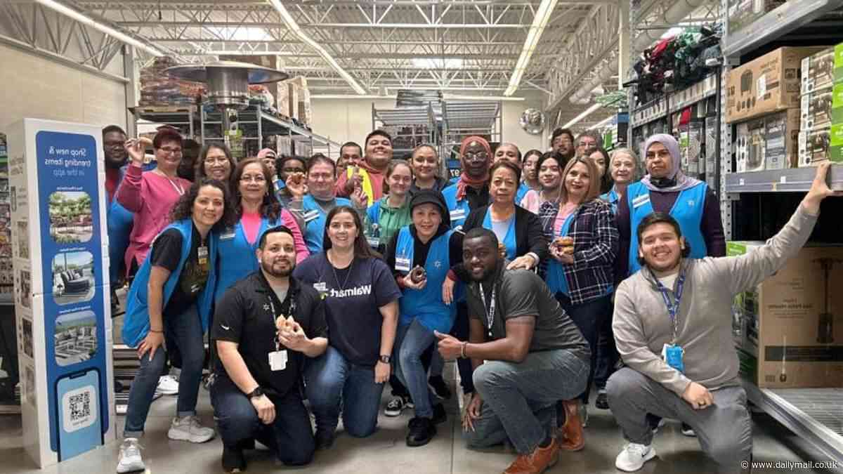 Hardworking Walmart store manager reveals the enormous salary he can make each year after retail giant offered giant raises to try and stop senior staff leaving