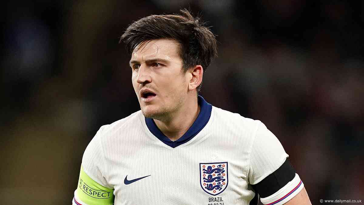 Gareth Southgate reveals he is pleased with the progress Harry Maguire and Luke Shaw are making as Manchester United defenders look to be fit for England's Euro 2024 campaign