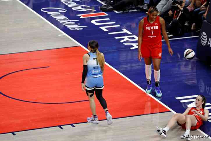 Chennedy Carter's foul on Caitlin Clark upgraded by WNBA
