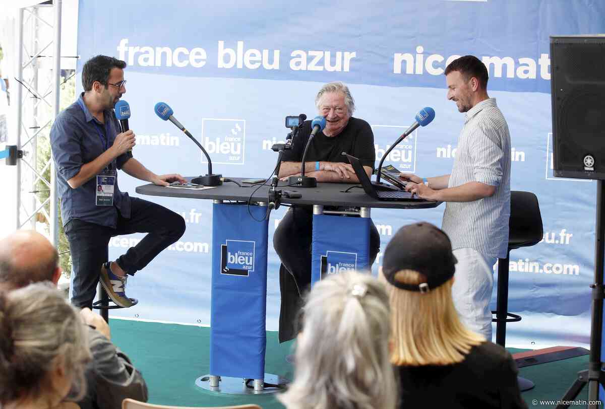 On a parlé cold case et affaires criminelles avec Jacques Pradel au dernier jour du Festival de livre de Nice