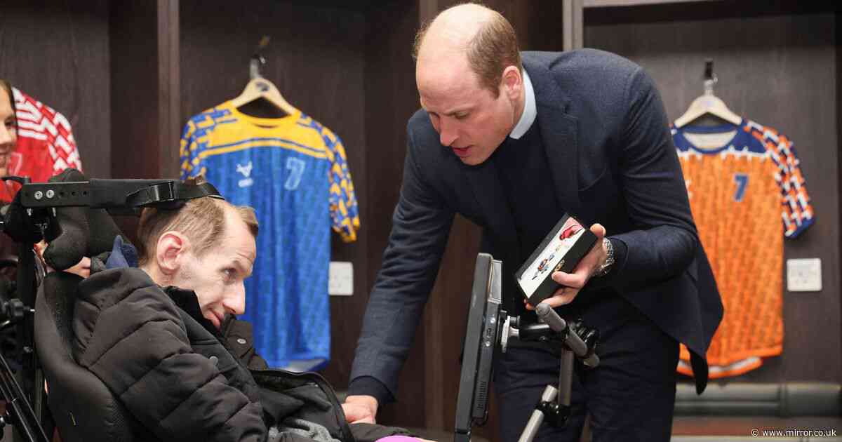 Prince William pays heartfelt tribute to Rugby League 'legend' Rob Burrow after death aged 41