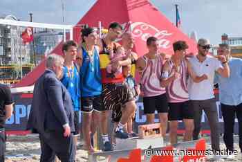 Winst voor Martijn Colson en Dennis Deroey in Antwerpen, Sini-beachvrouwen moeten vrede nemen met zilver en brons