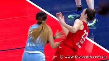 ‘I love the hate’: WNBA star’s bizarre reaction over cheap shot to basketball prodigy