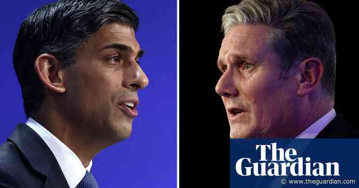 With policy battle lines set, Sunak and Starmer prepare for TV combat