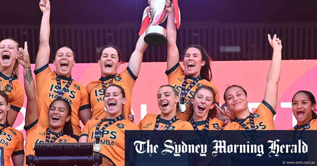 Australia in golden form for Olympics after women’s world series triumph