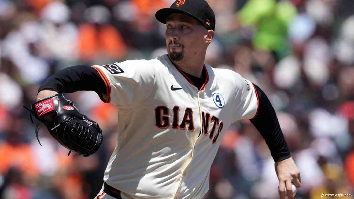 Giants' Snell leaves start in fifth with injury
