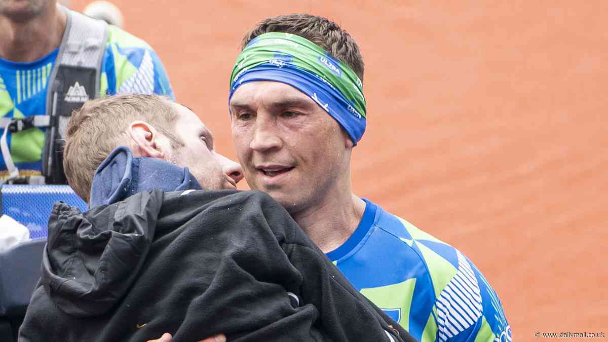 Rob Burrow's best friend Kevin Sinfield who memorably carried him over a marathon finishing line says he was 'the toughest and bravest man I have ever met' in emotional tribute
