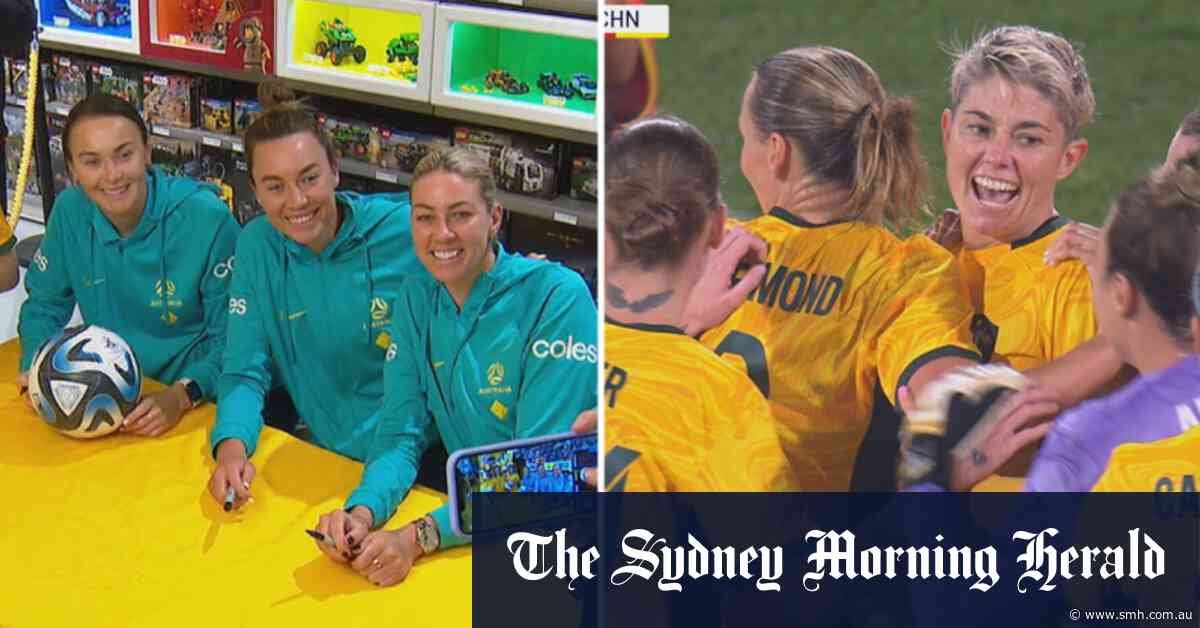 Football Australia boss on huge Matildas crowd