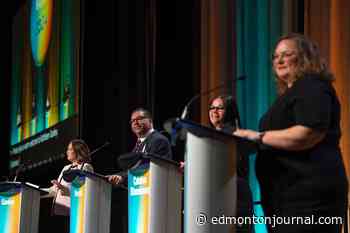 NDP leadership candidates make final pitch before voting opens at Edmonton debate