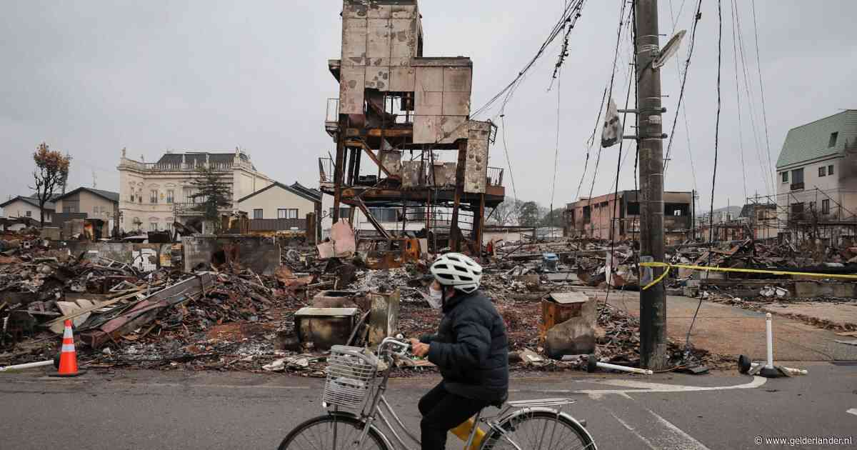 Krachtige aardbeving treft midden van Japan