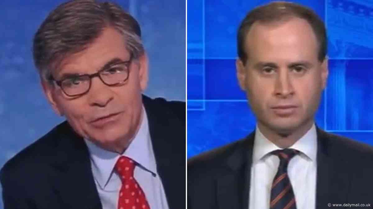 ABC'S George Stephanopoulos threatens to cut off Trump's lawyer Will Scharf as they clash over hush money trial: 'I'm not going to let you continue to say that'