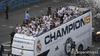 Las celebraciones en España de Real Madrid tras obtener una nueva Champions League