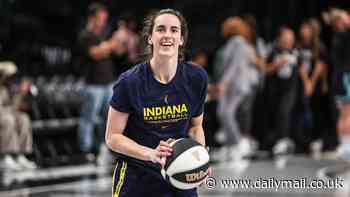 Caitlin Clark returns to the court after she was brutally BODYCHECKED by Chennedy Carter as her Indiana Fever teammates are slammed