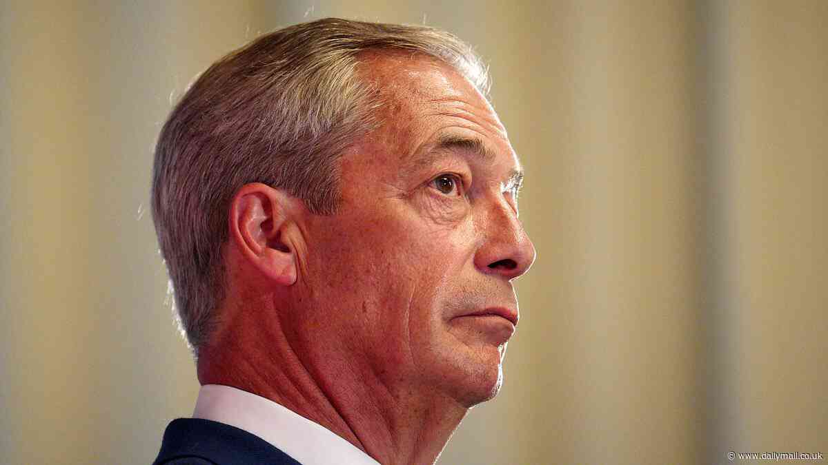 Nigel Farage suggests a 'takeover' of the Tory party in the event of a heavy defeat for Prime Minister Rishi Sunak