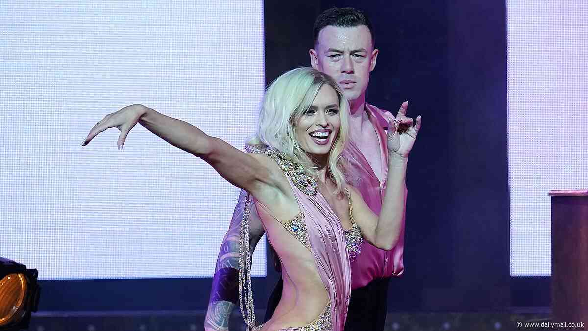 Strictly's Nadiya Bychkova wows in a racy pink gown and sexy leather mini dress as she joins boyfriend Kai Widdrington kicking off their Behind the Magic tour