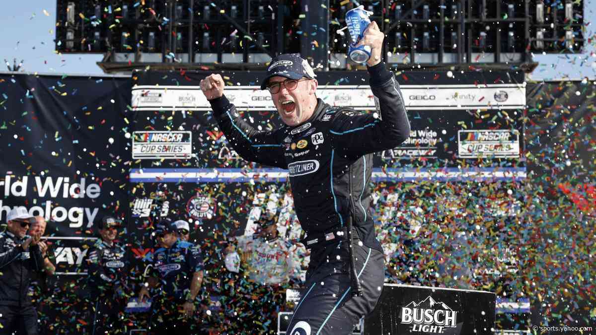 WWT Raceway results: Austin Cindric wins after Ryan Blaney runs out of fuel while leading