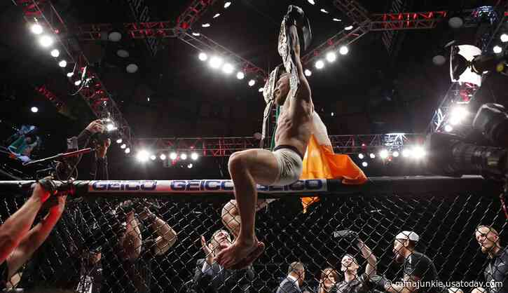 UFC full fight video: Watch Conor McGregor's history-making KO of Eddie Alvarez