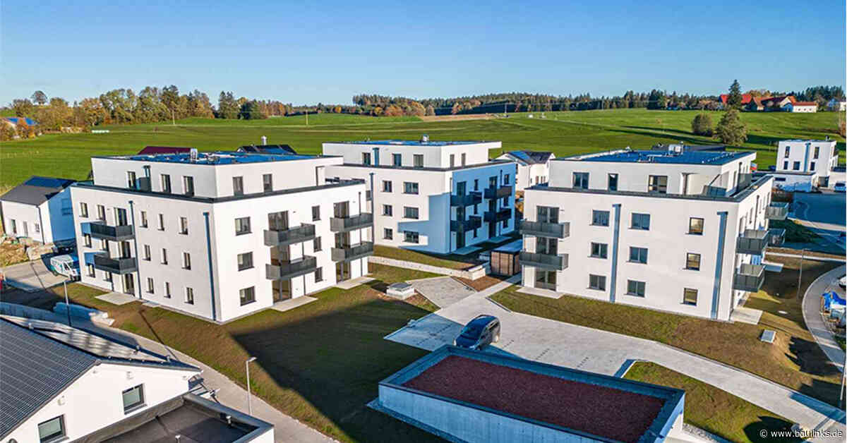 Leipfinger-Bader stattet drei Mehrfamilienhäuser im Allgäu mit nachhaltigen Baustoffen aus