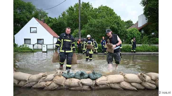 Noodweer in Zuid-Duitsland houdt aan, meer dorpen geëvacueerd