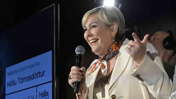 Halla Tomasdottir wordt nieuwe president van IJsland